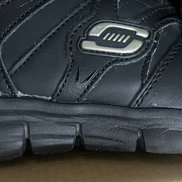 Black Skechers Work Safety Shoes - US 6.5 - Picture 7 of 15